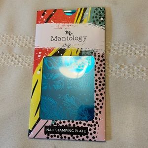 Maniology plate # 127 unused